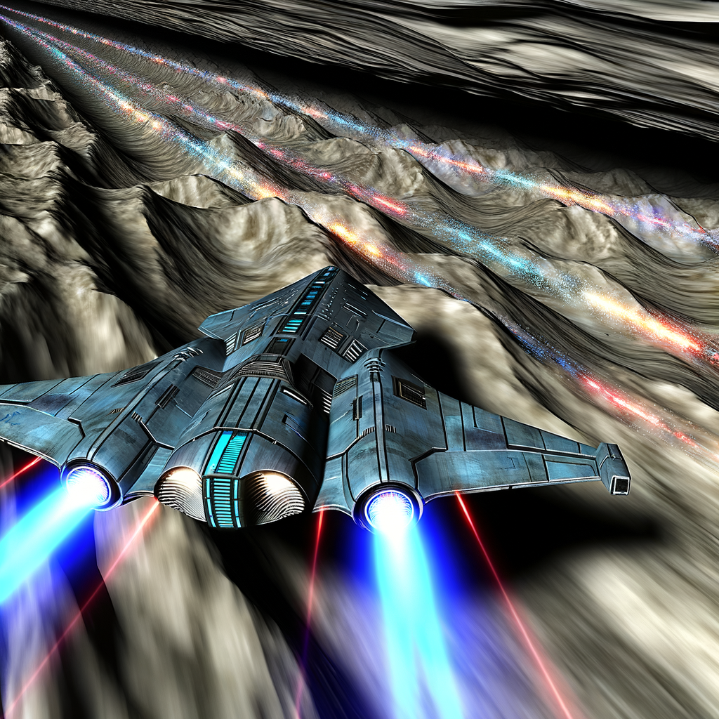 X Trench Run: Space Escape